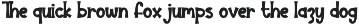 Underline | Script Font preview
