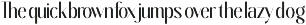 Bragute Sans Serif Display preview
