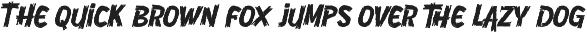 Madness Scratch Display Horror Font preview