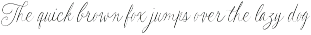 Les Bridgetise - Old Cursive Script preview
