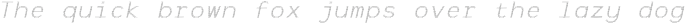 CS Barney Mono Ascii preview