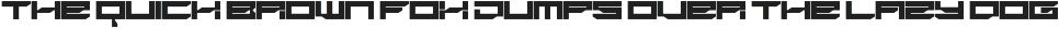 Amec - Futuristic Display Font preview