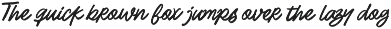 Bruttery - Gritty Script Font preview