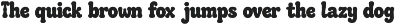 BigTop Circus - Vintage Display Font preview