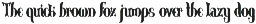 Gothic Pearl Typeface font preview