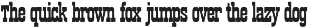 Rusthaven Western - Slab Serif Font preview