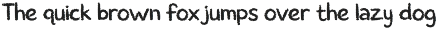 Munchee Playful Chalk Textured Font preview