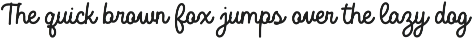 Luckydip Smooth Script Font preview