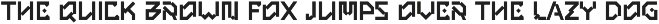 Agency - Futuristic Display Font preview