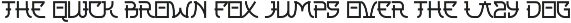 Souta - Japanese Style Display Font font preview