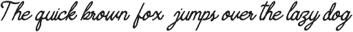 Machinay Script Font preview