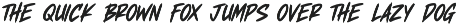 Grestanic Brush Marker Display Font preview