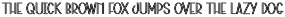 Outlines | Script Font preview