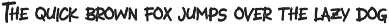 VT Baykonur - Markers Font preview