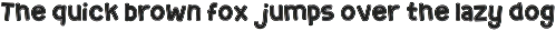 Rainbow Dots - Sticker Font preview