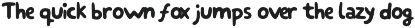Tomupi - Fun Handdrawn Font preview