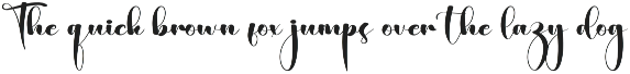 Autumn | Script Font preview