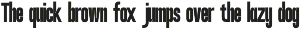 Mechora Condensed Display Sans Font preview