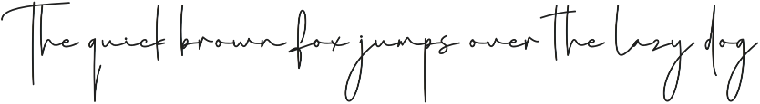 Handsome | Script Font preview
