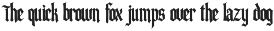 NOCTIVALE — Dark Blackletter Font preview