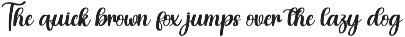 Bloody | Script Font preview