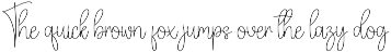 Graduation | Script Font preview