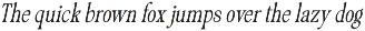 Garesin - Serif Font preview