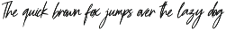Bright Romance handwritten script font preview