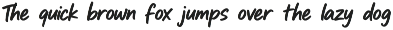Gred Menzy – Handwritten Script Font preview