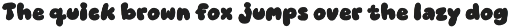 Retro Chunky Bold Bubble Font preview