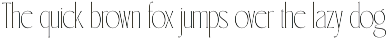 Lameur Thin Serif Display Font preview