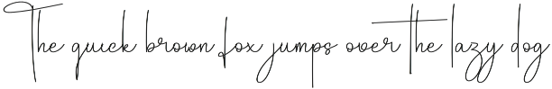Nightday | Script Font preview