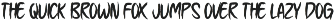 Bone Dust Typeface preview