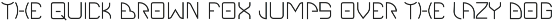 HEXAGON - Futuristic Sci-Fi Font preview