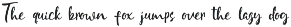 Moveday - A Modern Script preview
