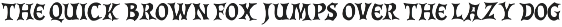 Midnight Party Retro Halloween Font preview