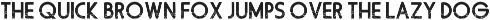 Almost Grunge - Distressed Font preview