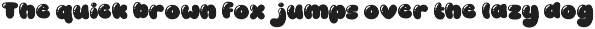 Christmas Font - Winter Bubble preview
