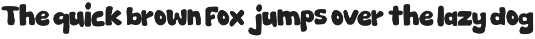Kimpul Enak - Chunky Bold Font preview