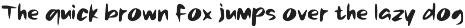 Sekoja Expressive Brush Font preview