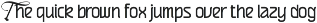 Sailstone font preview