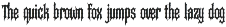 Ravenfang Gothic font preview
