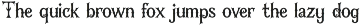 Struvia — Gothic Display Font font preview