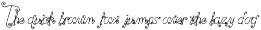 Tendril Tale - Monoline Display Font font preview