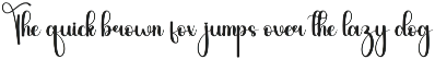 Andelucia | Script Font preview