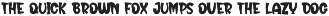 Birthday December | Script Font preview