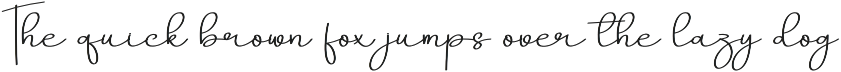 Winterday | Script Font preview