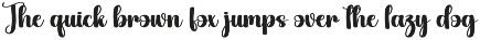 Yesterday | Script Font preview