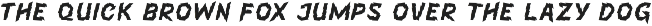 Exploglyph Font preview