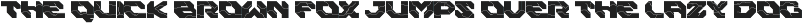 Fracto - Futuristic Display Font preview